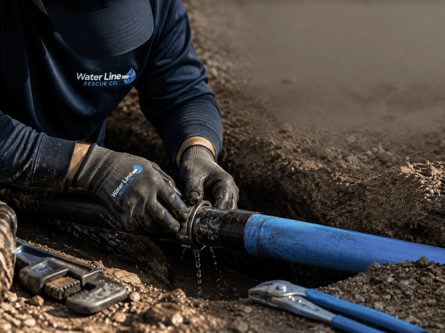 Why choose Water Line Repair in Calera, OK